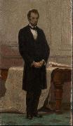 William Morris Hunt, Portrait of Abraham Lincoln by the Boston artist William Morris Hunt,